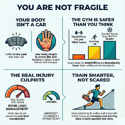 Episode #378: Bulletproof or Broken- Why 'Perfect Form' Is a Lie