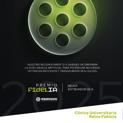Premio FidelIA de Inteligencia Artificial - Entrenador de IA - Clínica Reina Fabiola - fidelia.lat