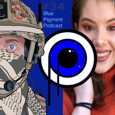 Blue Pigment Podcast #34 Maggie Bowyer, Endometriosis awareness advocate, Poet, Author, Endo Warrior