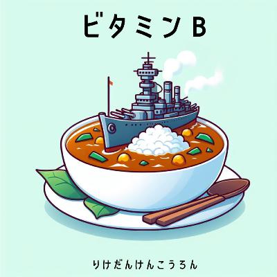【#10ビタミンB群】カレーライスと米糠が日本を救った!?ビタミンB群なしに語れない日露戦争の勝利の秘密!（おまけ：森鴎外の汚点もあるよ）