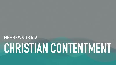 Christian Contentment
