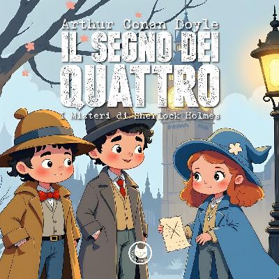 Il Segno dei Quattro | Fiabe per bambini | I misteri di Sherlock Holmes raccontati ai bambini