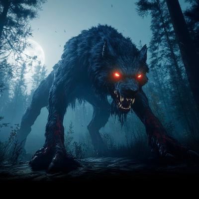 El cadejo, el perro infernal