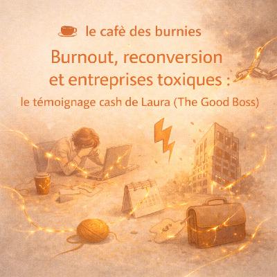 EP 150 BURNOUT, RECONVERSION ET ENTREPRISES TOXIQUES : LE TÉMOIGNAGE  DE LAURA DE THE GOOD BOSS