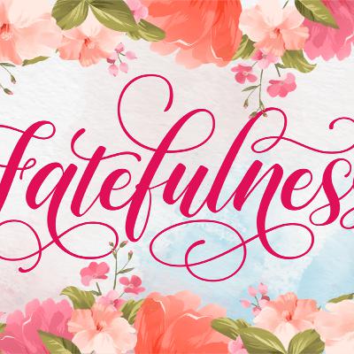 Fatefulness Fatefulness
