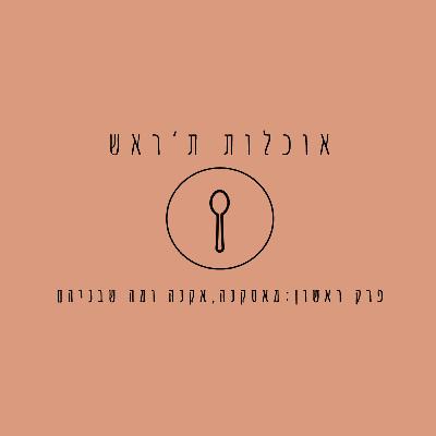 פרק ראשון - מאסקנה, אקנה ומה שבניהם פרק ראשון - מאסקנה, אקנה ומה שבניהם