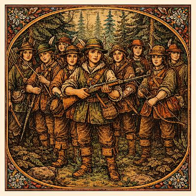 Yule Dag 7: Sprookje - De 12 Jagers