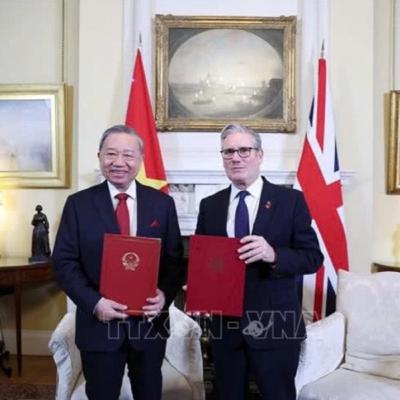 Thời sự 6h 30/10/2025: Tuyên bố chung nâng cấp quan hệ Việt Nam-Anh lên đối tác chiến lược toàn diện Thời sự 6h 30/10/2025: Tuyên bố chung nâng cấp quan hệ Việt Nam-Anh lên đối tác chiến lược toàn diện