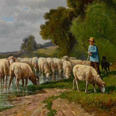 The Sheep, the Shepherd and His Cloak The Sheep, the Shepherd and His Cloak