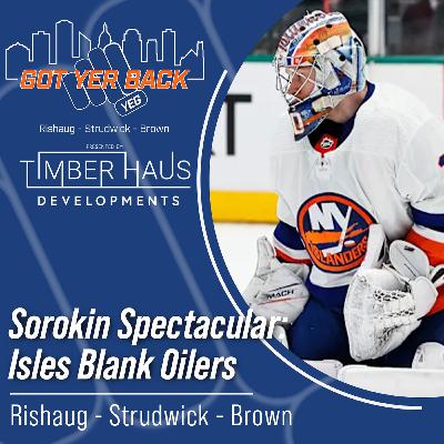 Sorokin Spectacular: Isles Blank Oilers