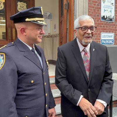 NYPD’s highest-ranking Hispanic officer, Chief of Patrol Philip Rivera, follows in the footsteps of his father