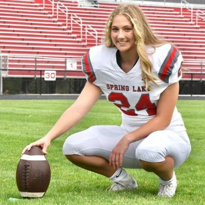 295- Fearless on the Field; Jessica Stewart; Spring Lake High School 295- Fearless on the Field; Jessica Stewart; Spring Lake High School