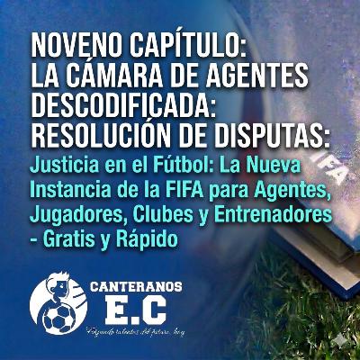Capítulo 9: La Cámara de Agentes – Resolución de Disputas en el Nuevo Reglamento Capítulo 9: La Cámara de Agentes – Resolución de Disputas en el Nuevo Reglamento