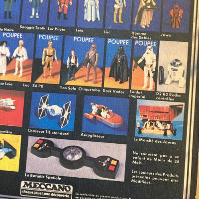 Trésors de la Guerre des Étoiles : la carte carrée Meccano du Jawa en 1979 Trésors de la Guerre des Étoiles : la carte carrée Meccano du Jawa en 1979
