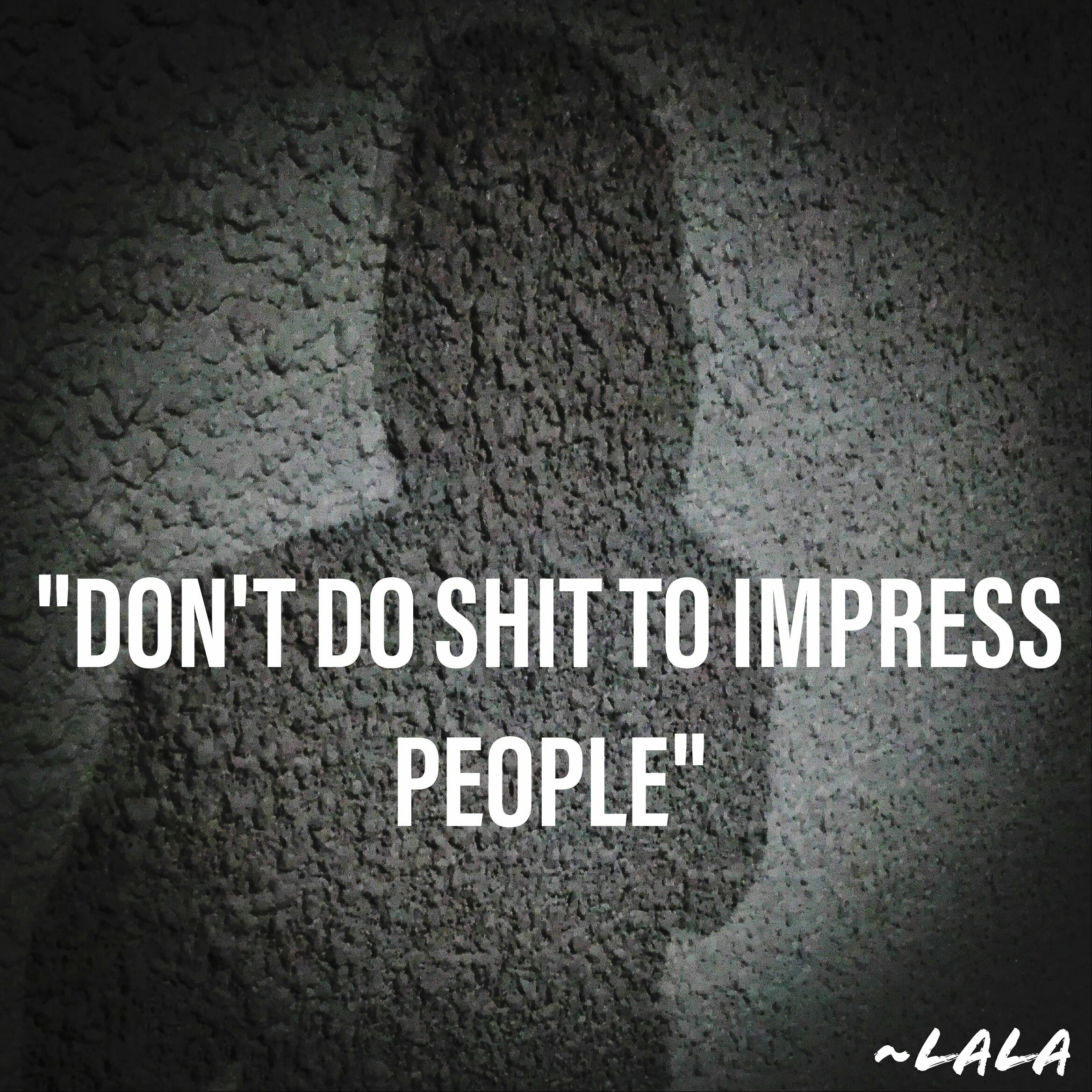 PEOPLE DO SHIT TO IMPRESS OTHERS episode artwork