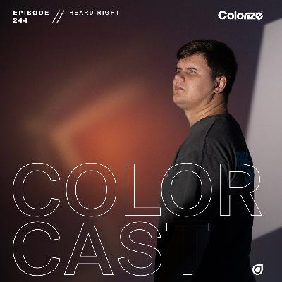 Colorcast Radio 244 with Heard Right Colorcast Radio 244 with Heard Right