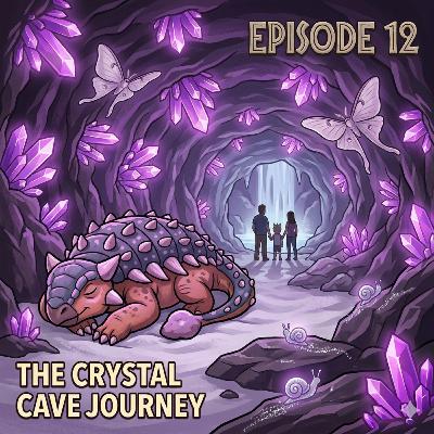 [SLEEP ]The Crystal Cave | Jurassic Journey |Dinosaur Sleep Stories for Kids