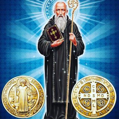 Terço poderoso de SÃO BENTO Terço poderoso de SÃO BENTO