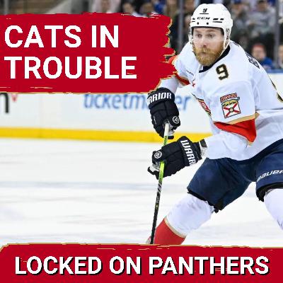 IN TROUBLE: Sabres erased Florida's two-goal lead quickly as the Cats lost another center to injury