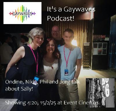 Ondine Rarey and Jörg Fockele speaking about Sally!, the movie they co-directed with Deborah Craig. A Must See Queer Doco.