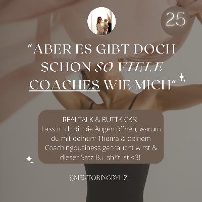 "Aber es gibt doch schon so viele"