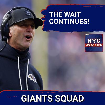 GIANTS SQUAD SHOW: John Harbaugh still debating! GIANTS SQUAD SHOW: John Harbaugh still debating!