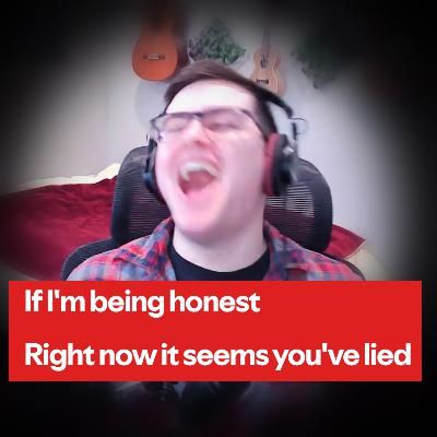 Sneaking his own lyrics into convo, until he notices (feat. iain asio)