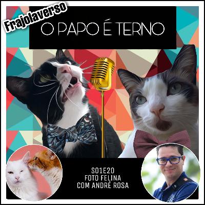 Foto Felina com André Rosa | O Papo é Terno S01E20