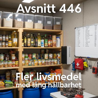 446. Fler livsmedel med lång hållbarhet