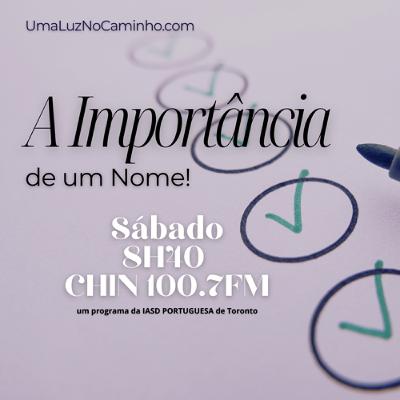A Importância de um Nome!
