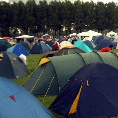 Rain On Tent - Big Chill 2005 Rain On Tent - Big Chill 2005
