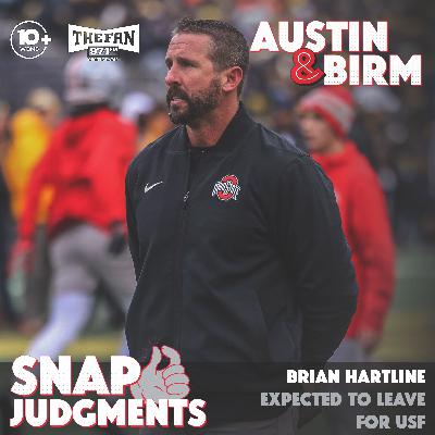 Snap Judgments: Ohio State expected to lose offensive coordinator Brian Hartline to South Florida