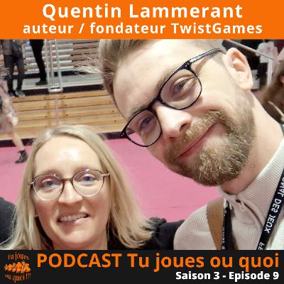 Quentin Lammerant, un auteur qui a le twist