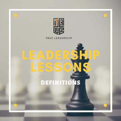 Episode 1 - DEFINITIONS Episode 1 - DEFINITIONS