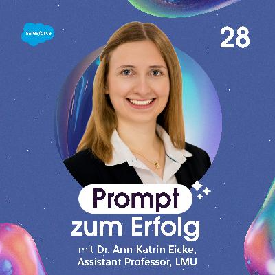 Dr. Ann-Katrin Eicke, LMU – Was Unternehmen von der KI-Forschung lernen können