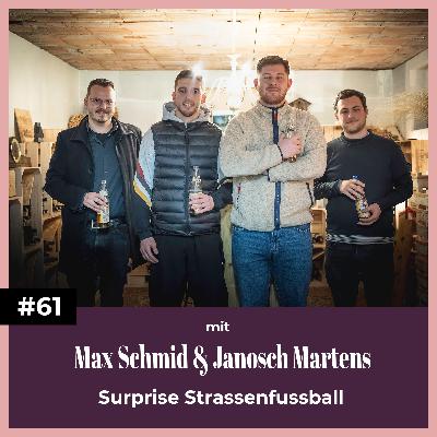 #61 mit Max Schmid und Janosch Martens | Surprise Strassenfussball