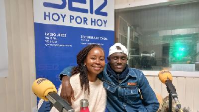 Marcela y Toni, de la ong Mandara, en "Hablemos"