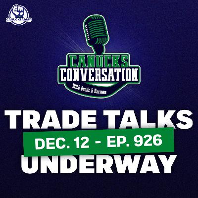 Dec. 12: Quinn Hughes trade talks are underway ft. Irfaan Gaffar (ep. 926) Dec. 12: Quinn Hughes trade talks are underway ft. Irfaan Gaffar (ep. 926)