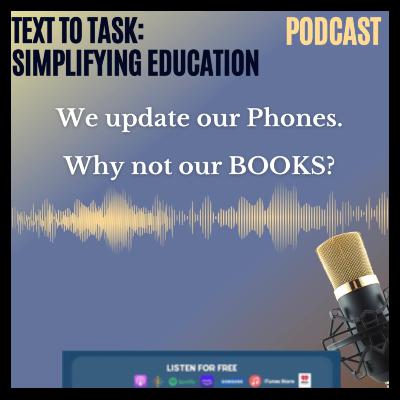 We update our Phones. Why not our books? We update our Phones. Why not our books?