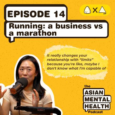 Running: a business vs a marathon.