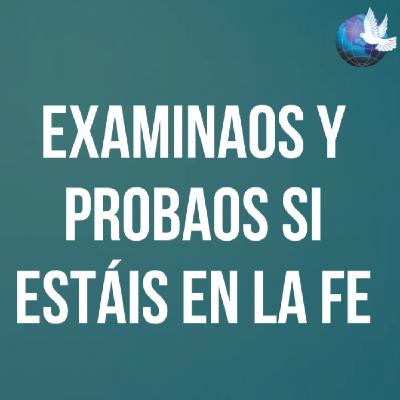 Examinaos y probaos si estáis en la fe Examinaos y probaos si estáis en la fe