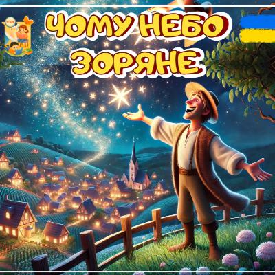 🎧📖АУДІОКАЗКА - Чому небе зоряне | Казки українською | Ukrainian fairytales for kids abroad 🎧📖АУДІОКАЗКА - Чому небе зоряне | Казки українською | Ukrainian fairytales for kids abroad