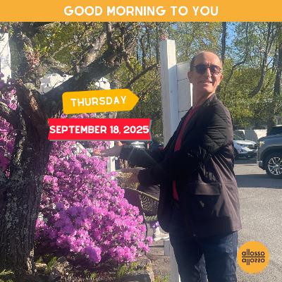 Be curious today!: Thursday, September 18, 2025