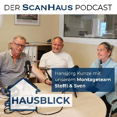 Unterwegs für Scanhäuser: Steffi und Sven im Montageteam!