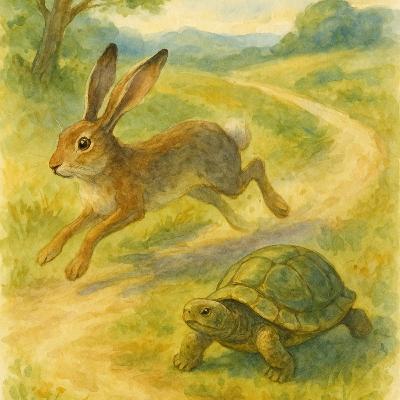 Le Lièvre et la Tortue