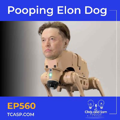 Pooping Elon Dog