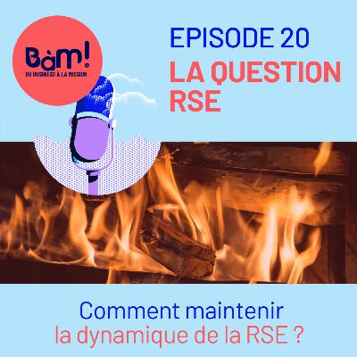 #20 La Question RSE – Comment maintenir la dynamique de la RSE? #20 La Question RSE – Comment maintenir la dynamique de la RSE?