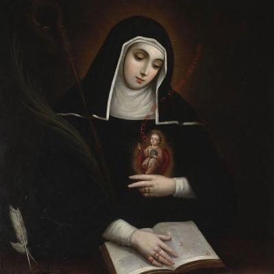 Santa Gertrudis de Helfta: 16 de noviembre - con Lisa Cifuentes