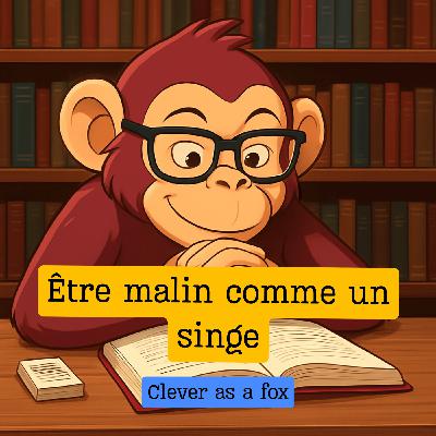 Expression française : "Être malin comme un singe" Expression française : "Être malin comme un singe"
