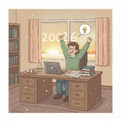 不榮譽教授EP.20- 回顧 2025、望向2026 不榮譽教授EP.20- 回顧 2025、望向2026